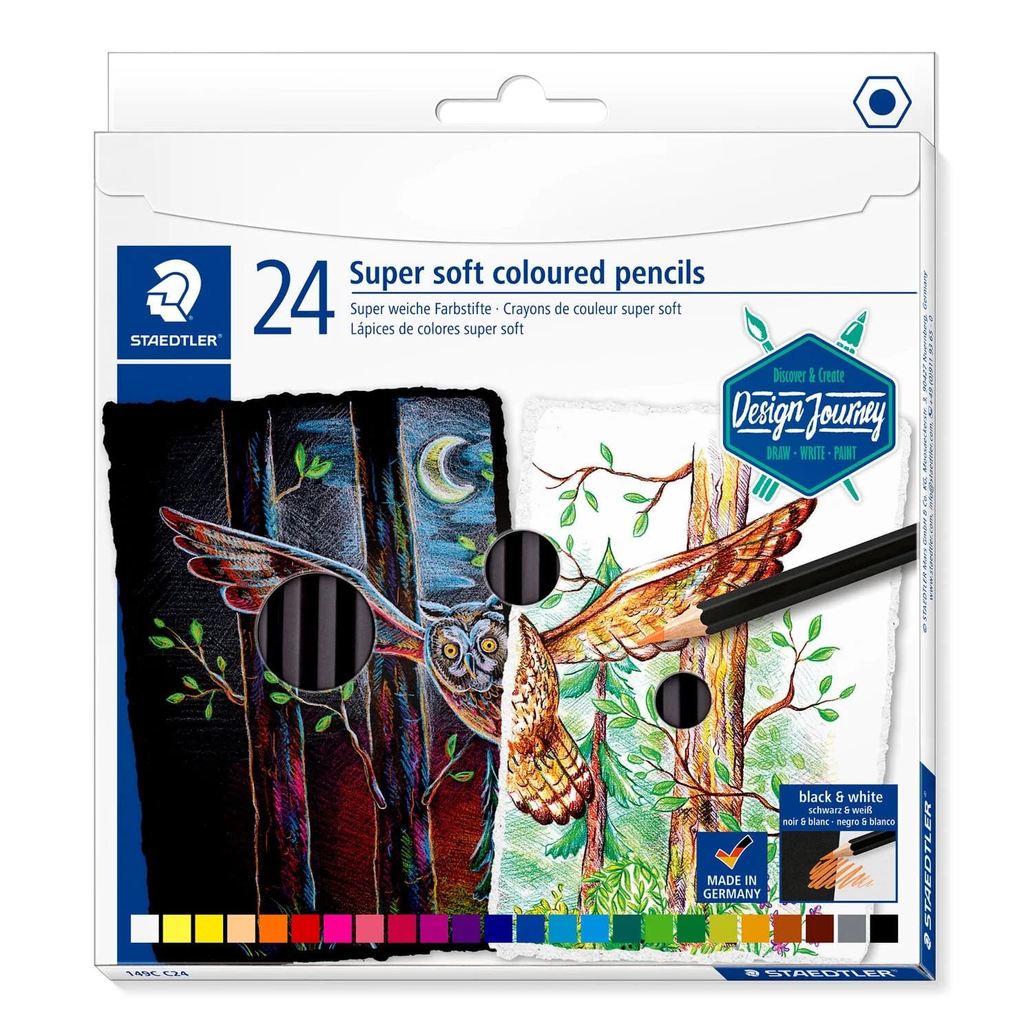Karandaş rəngli / 24 rəng / 149CC24 / Staedtler