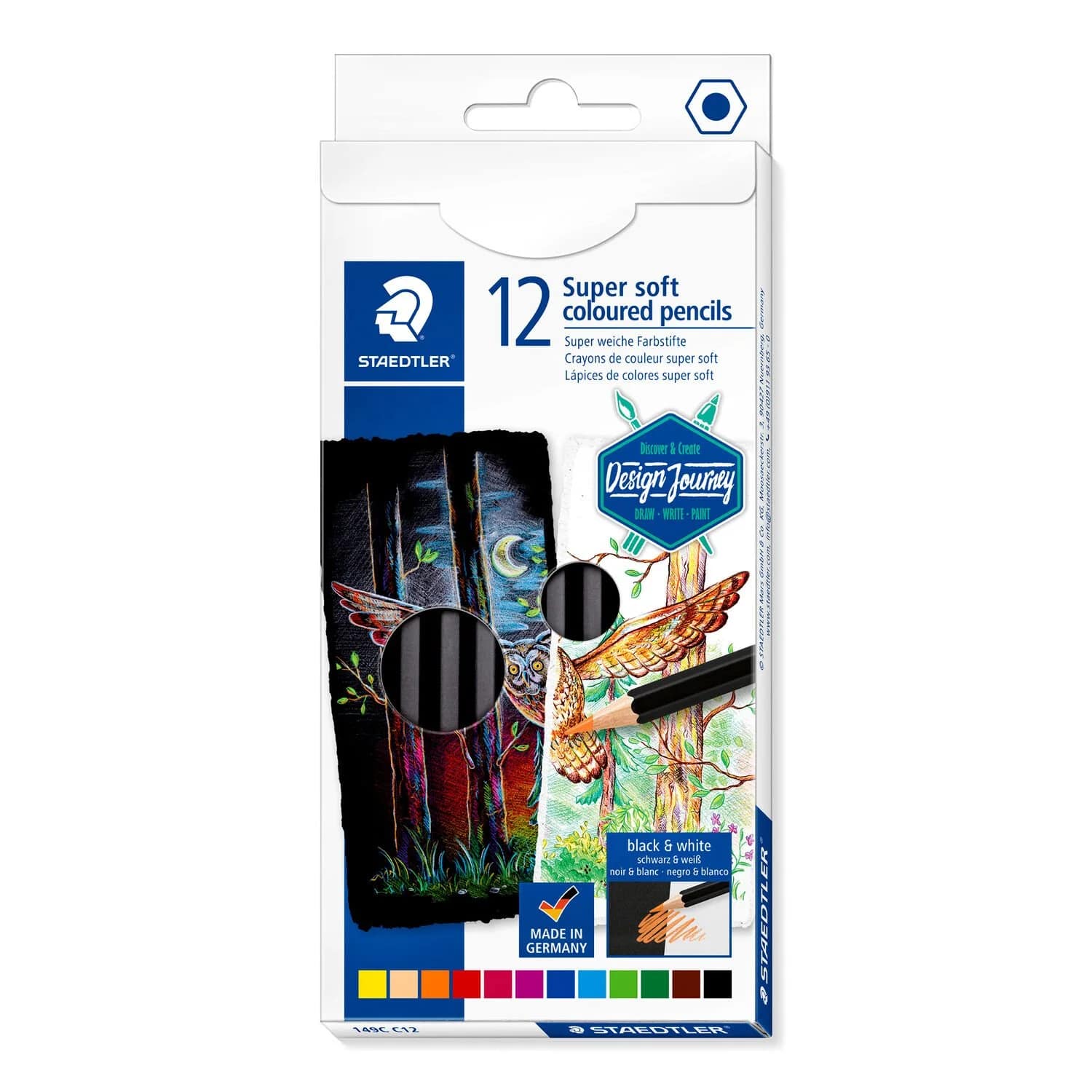 Karandaş rəngli / 12 rəng / 149C C12 / Staedtler