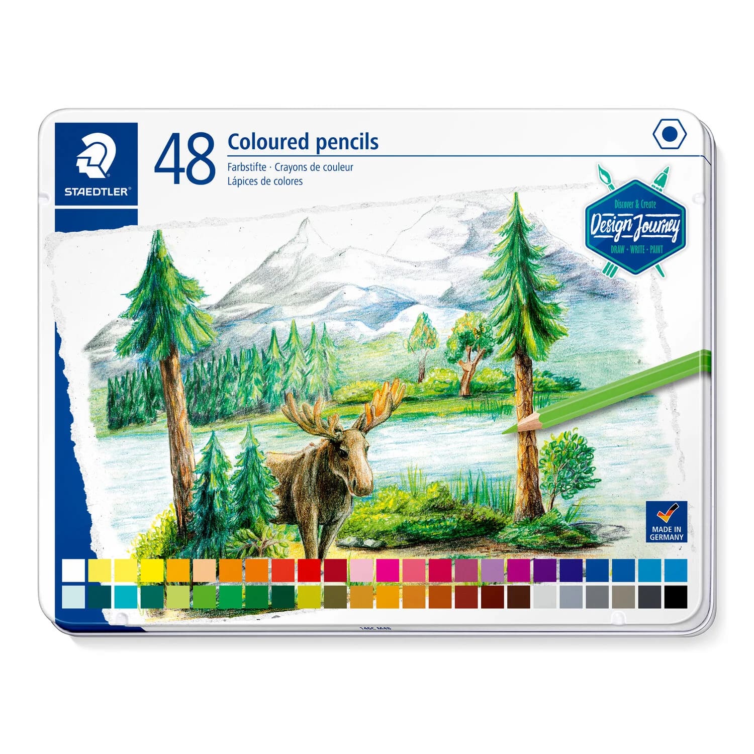 Karandaş rəngli / 48 rəng / 146C M48 / Staedtler