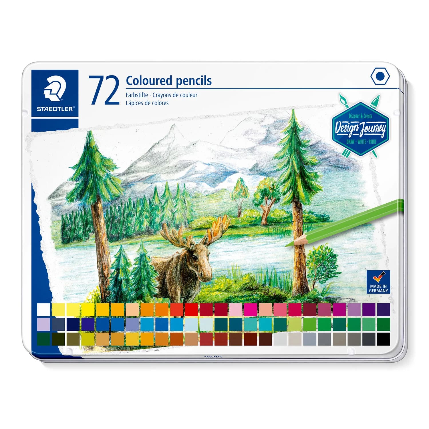 Karandaş rəngli / 72 rəng / 146C M72 / Staedtler