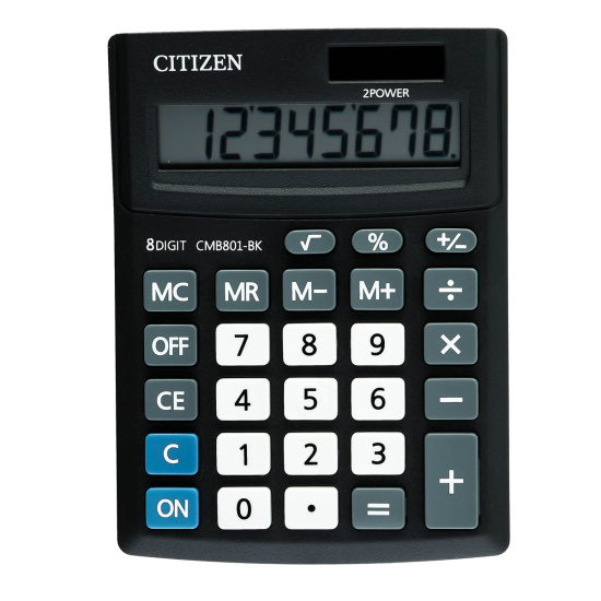 Kalkulyator 8 rəqəm CMB801-BK / Citizen