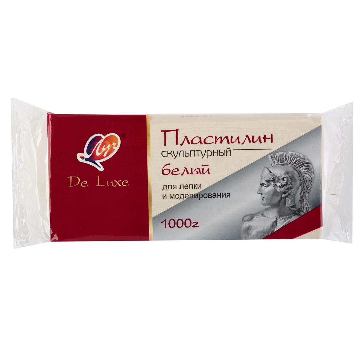 Plastilin Skulpturnıy Belıy / 1000 gr / Luç