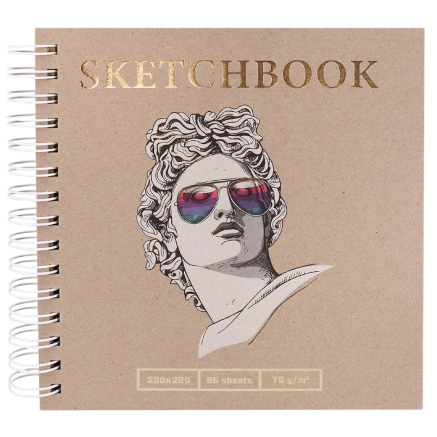 Sketchbook 200*200 / 96 L / 78 q/m² / C96-1657 / Miland