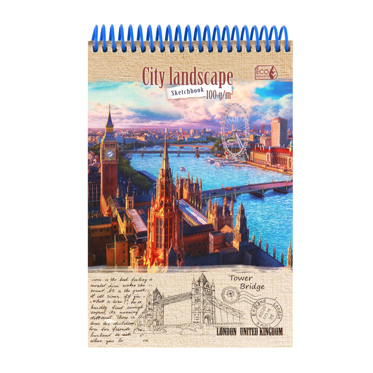 Sketchbook A5 / 64 L / 100 gr / spirallı / 64-1379 / Prof-Press