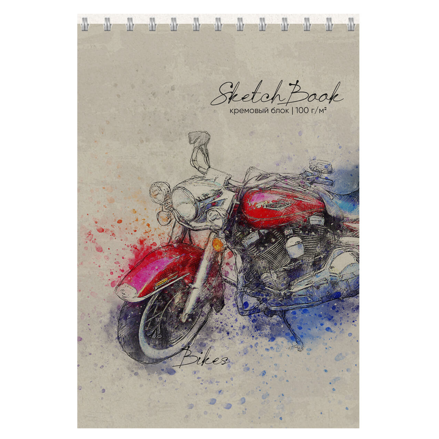 Sketchbook A5 / 64 L / 100 gr / spirallı / 64-6856 / Prof-Press
