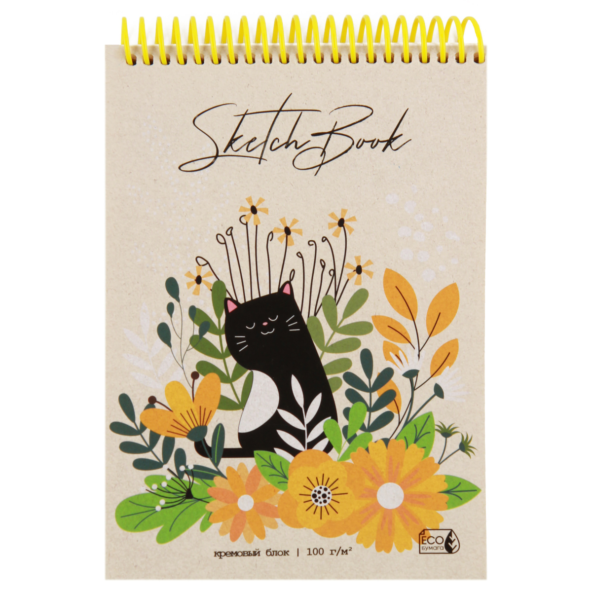 Sketchbook A5 / 64 L / 100 gr / spirallı / 64-6857 / Prof-Press