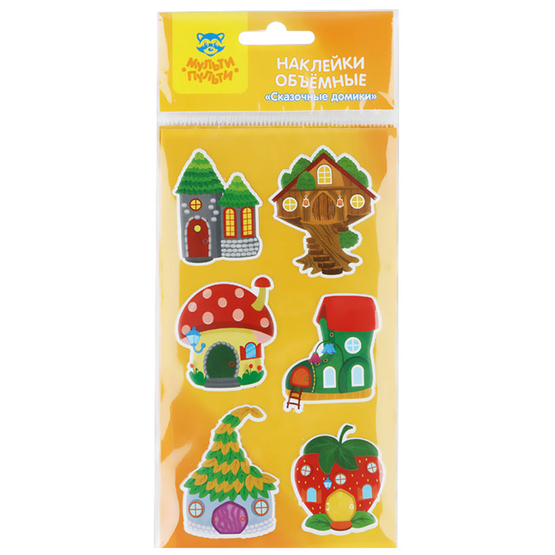 STİCKER MULTI-PULTI СКАЗОЧНЫЕ ДОМИКИ 2 VƏRƏQ / PS_39779