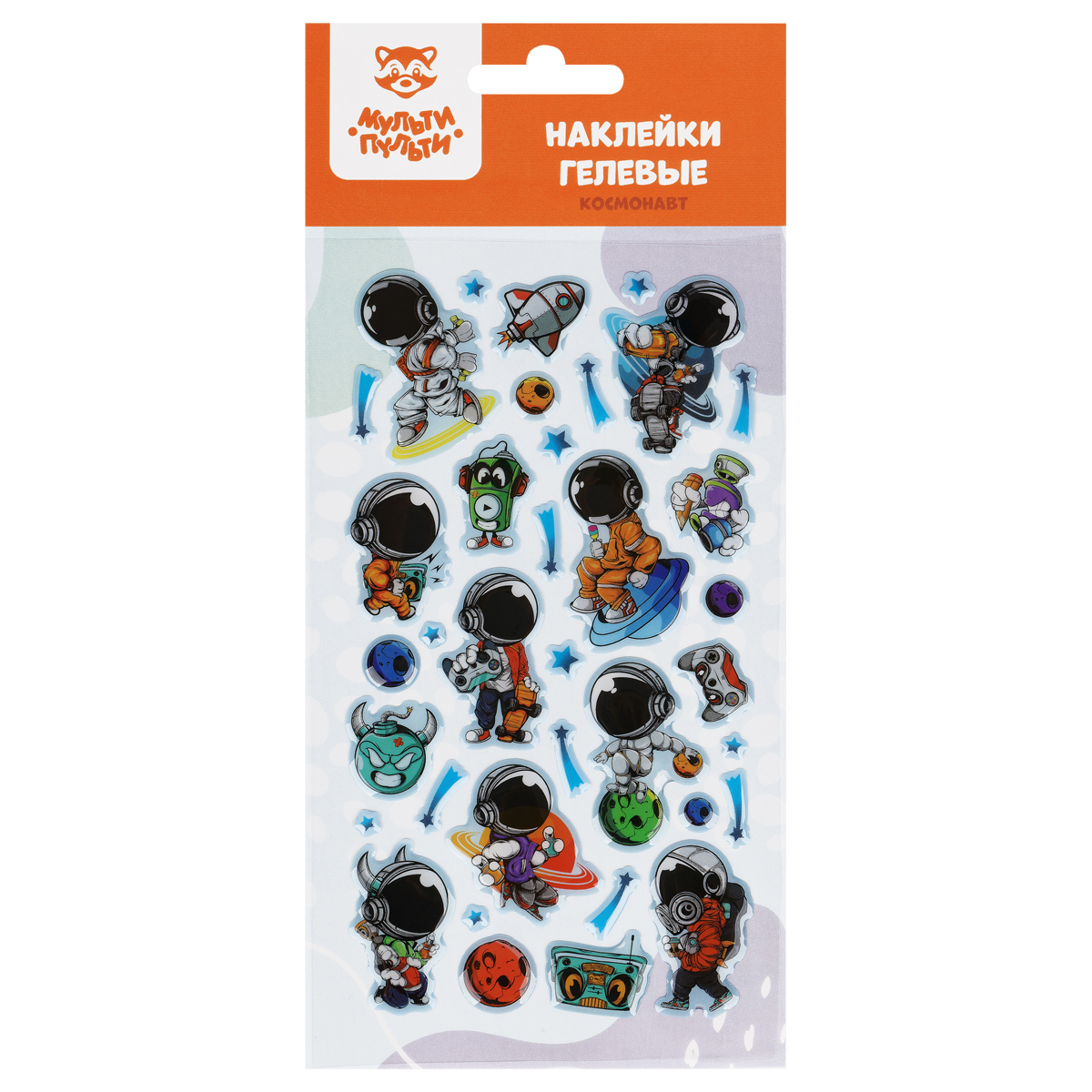 STİCKER MULTI-PULTI КОСМОНАВТ 22*10СМ / PS_59273