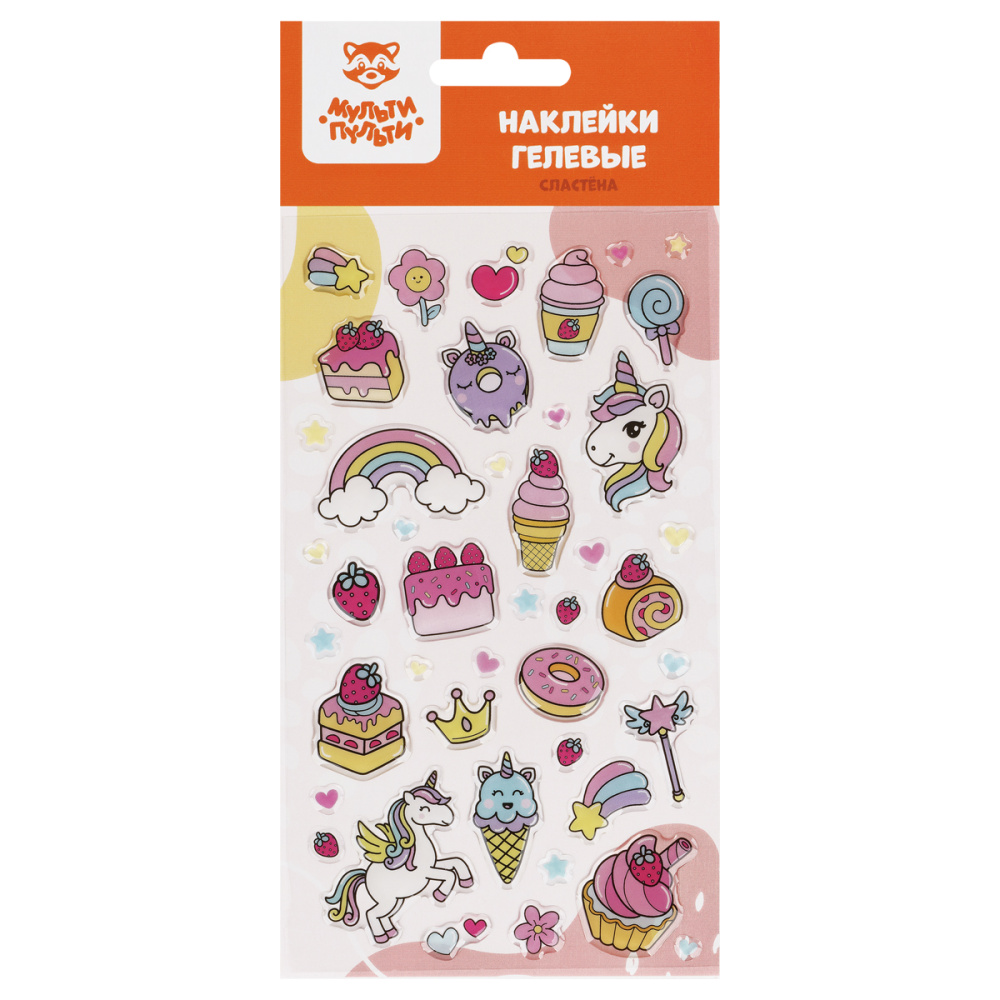 STİCKER MULTI-PULTI СЛАСТЕНА  22*10СМ / PS_59279