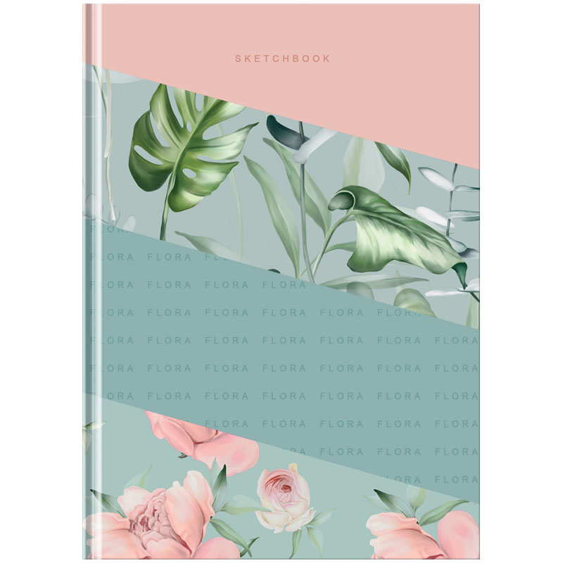 SKETCH BOOK BG A5 80 VƏRƏQLI "GENTLY" 100Г/М2 / С5т80_лм 10063