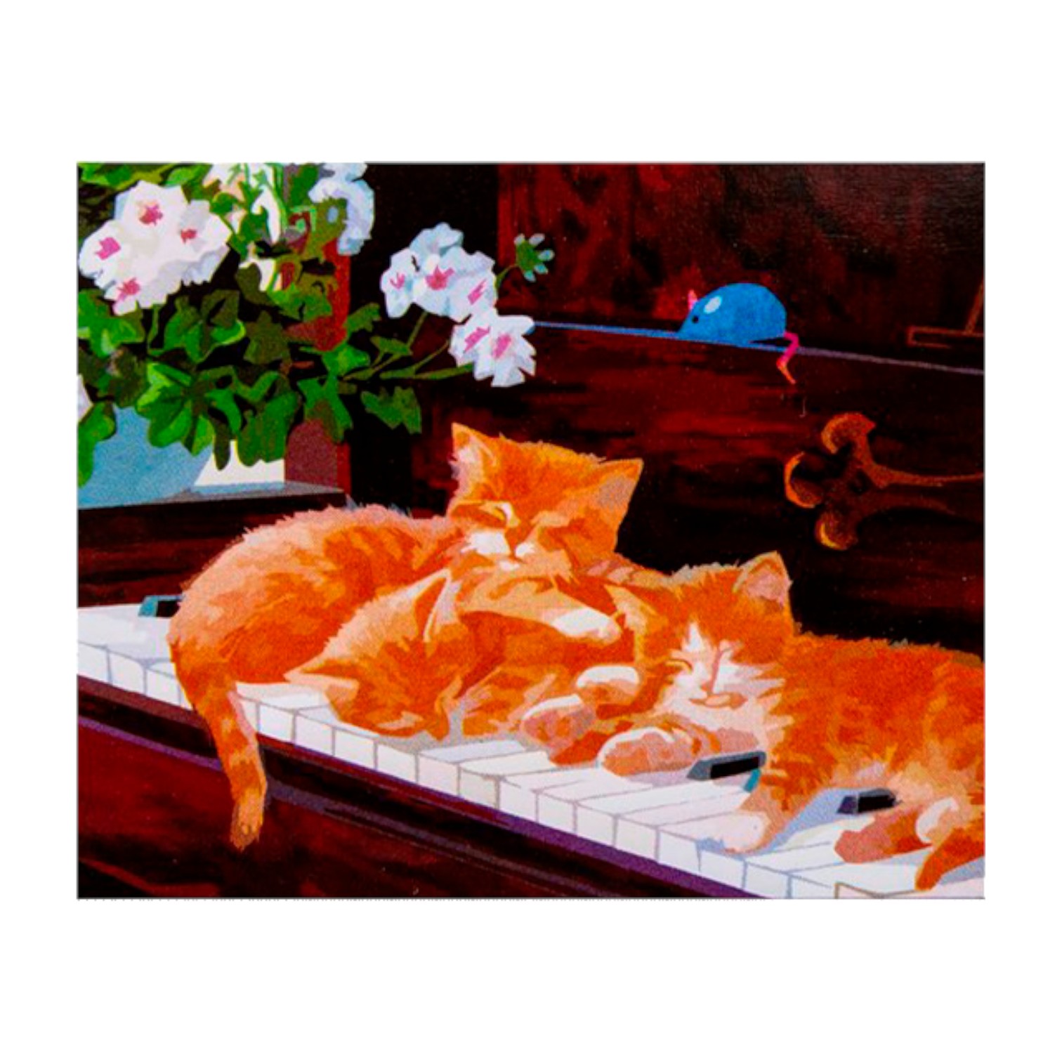 Canvas karton üzərində rəngləmə 30*40 / 141758 / Kotyata / Sonet