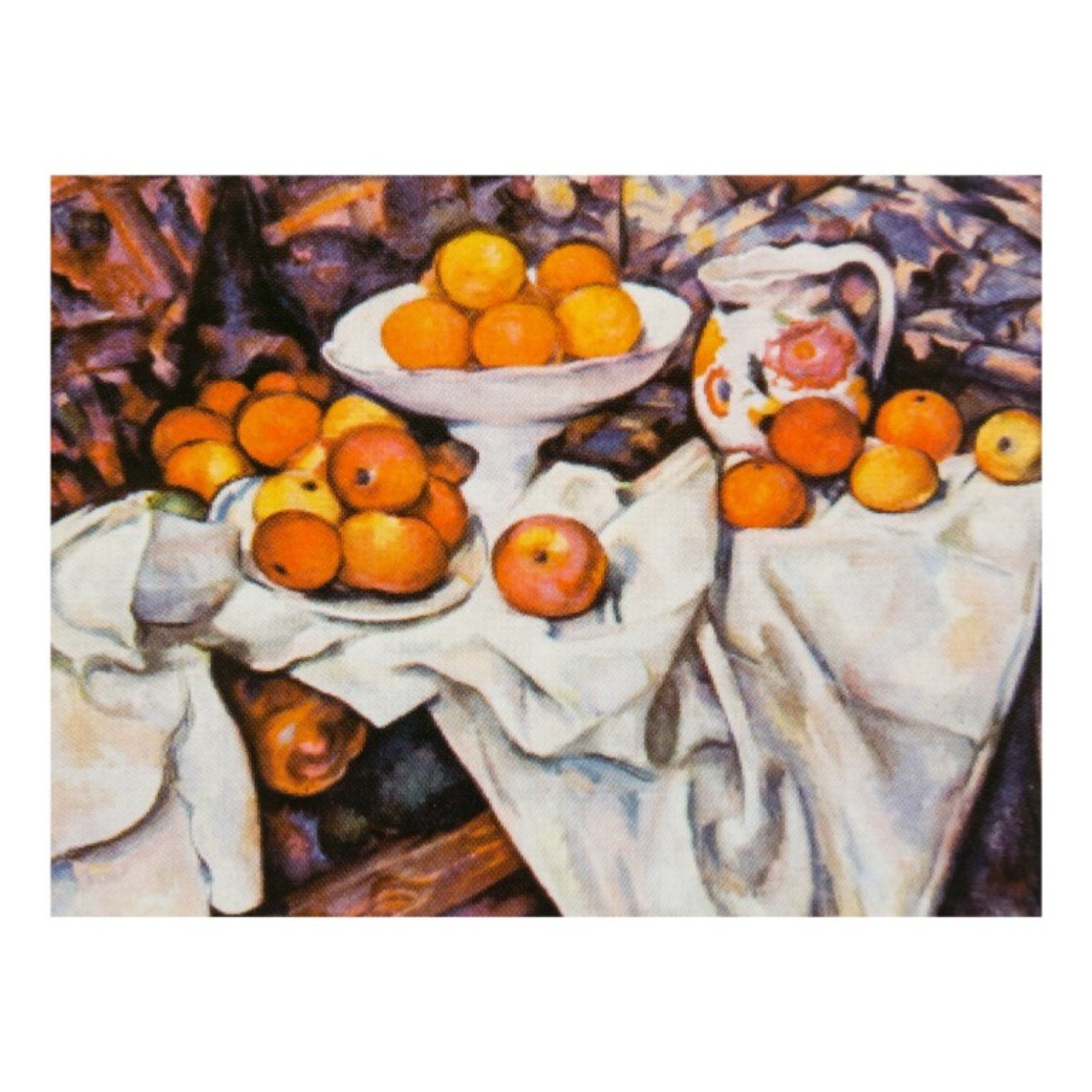 Canvas karton üzərində rəngləmə 30*40 / 142771 / Yabloki i apelsinı / Sonet