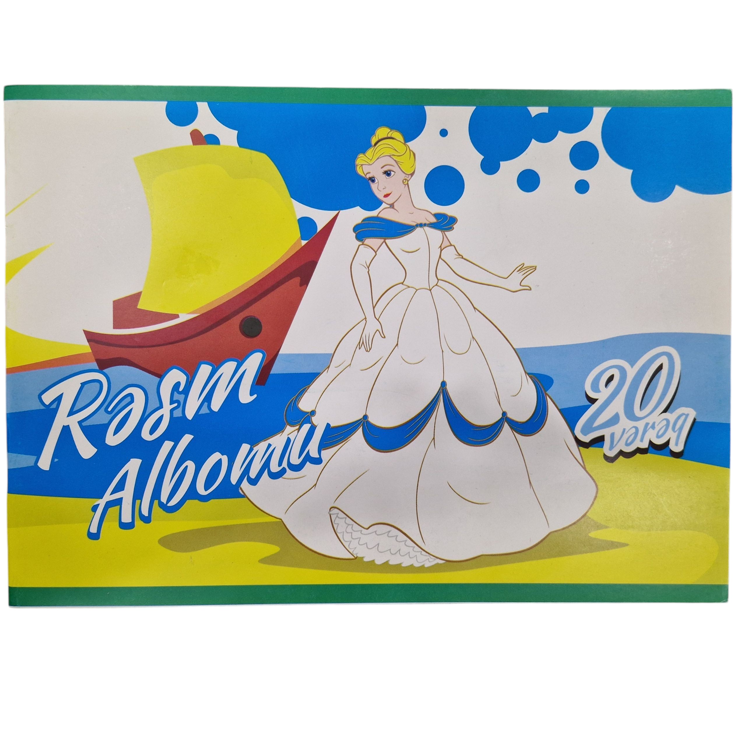 Rəsm albomu A5 20 vərəq