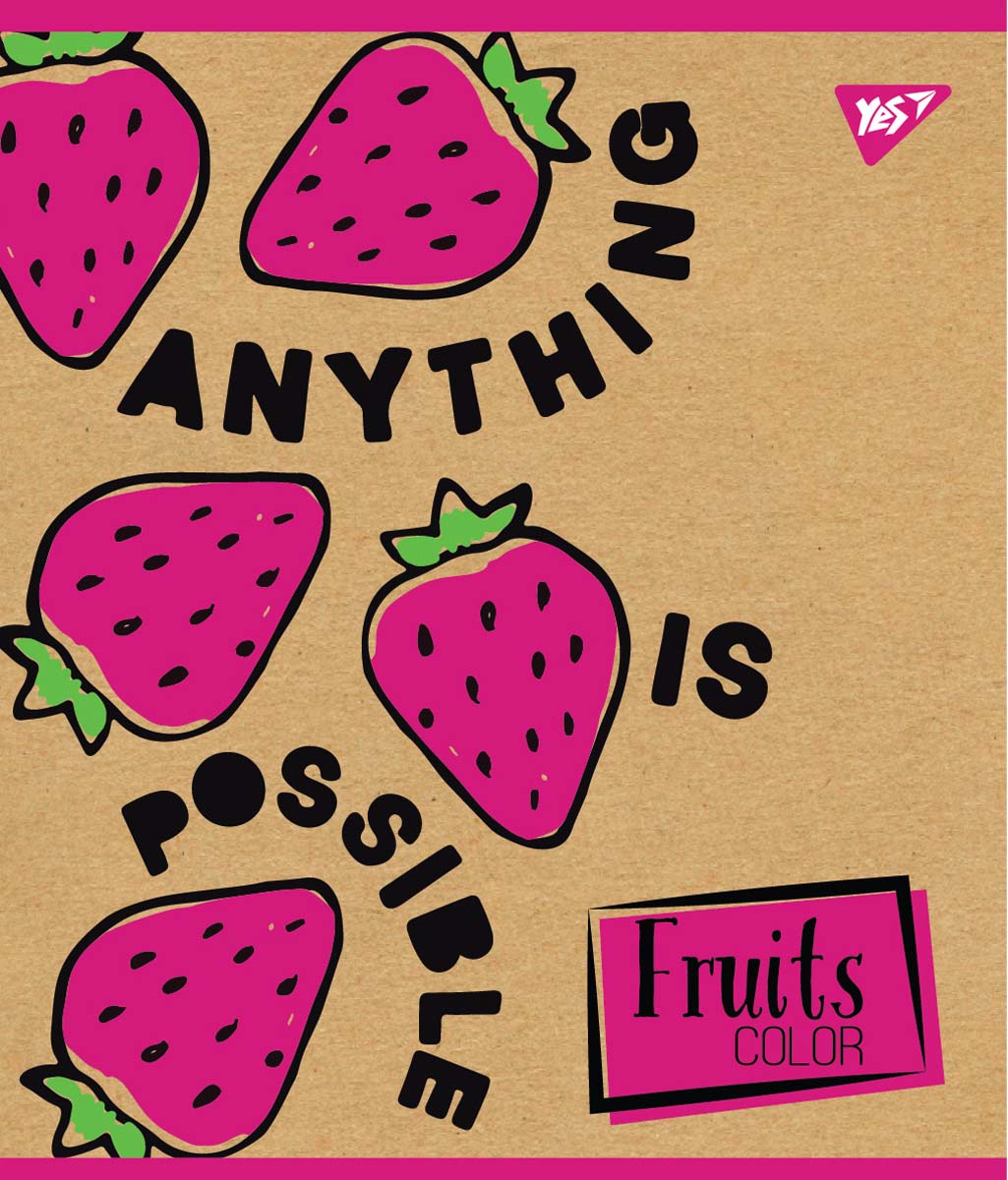 Dəftər 24v= / Fruits Color / 765117 / YES