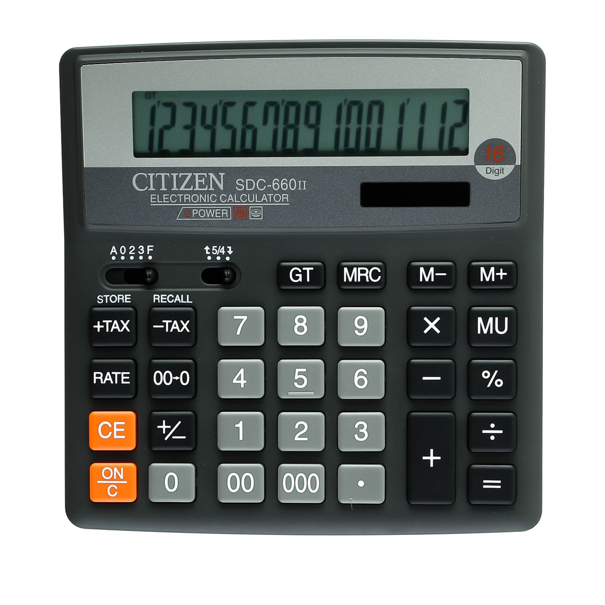 Kalkulyator 16 rəqəm SDC-660II / Citizen