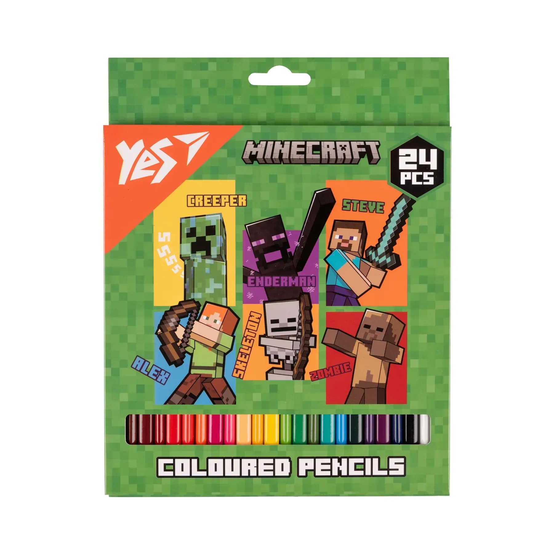 Karandaş rəngli 24 rəng Minecraft 290740 YES