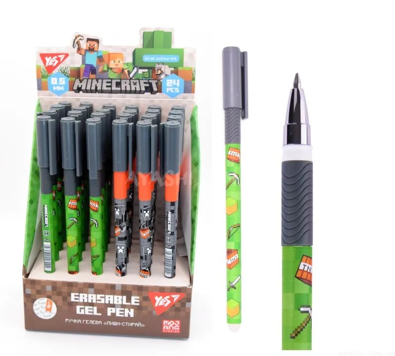 Qələm gel 0.5mm  Minecraft 420467 YES