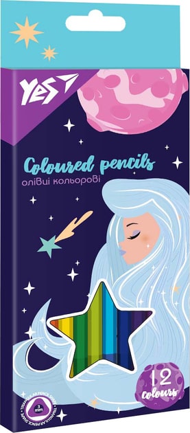 Karandaş rəngli 12rəng Cosmic girl 290654 YES