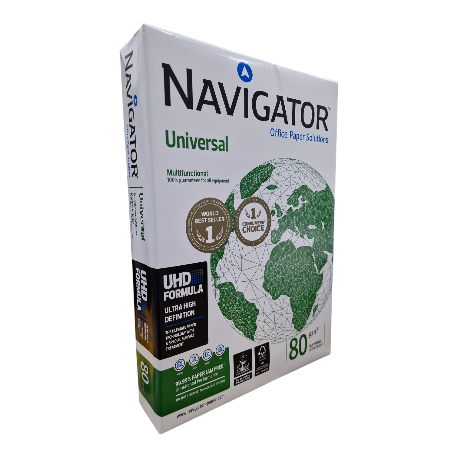 Kağız A4 / 80 g.m2 / 500 ədəd / Navigator