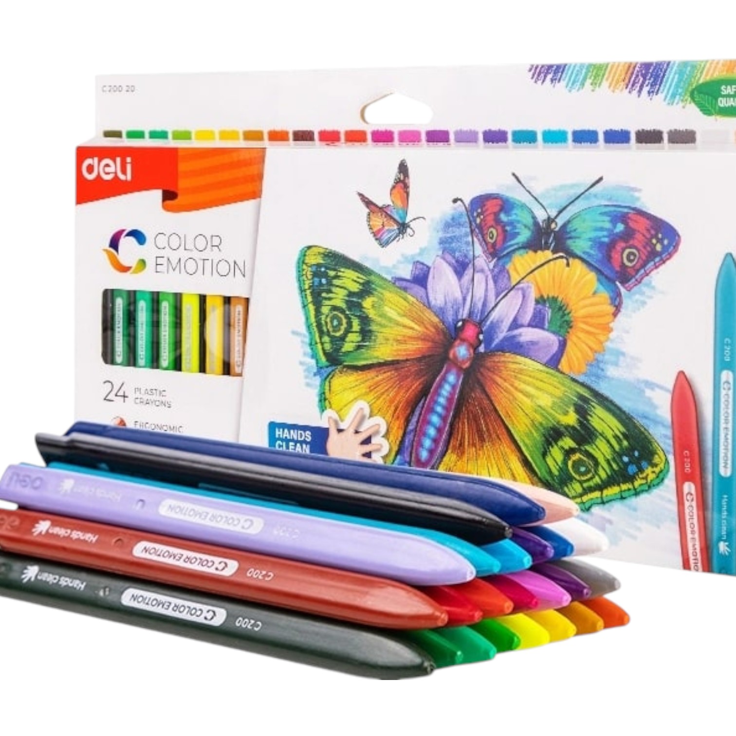 Melki yağlı 24 rəng / C20020 / DELI