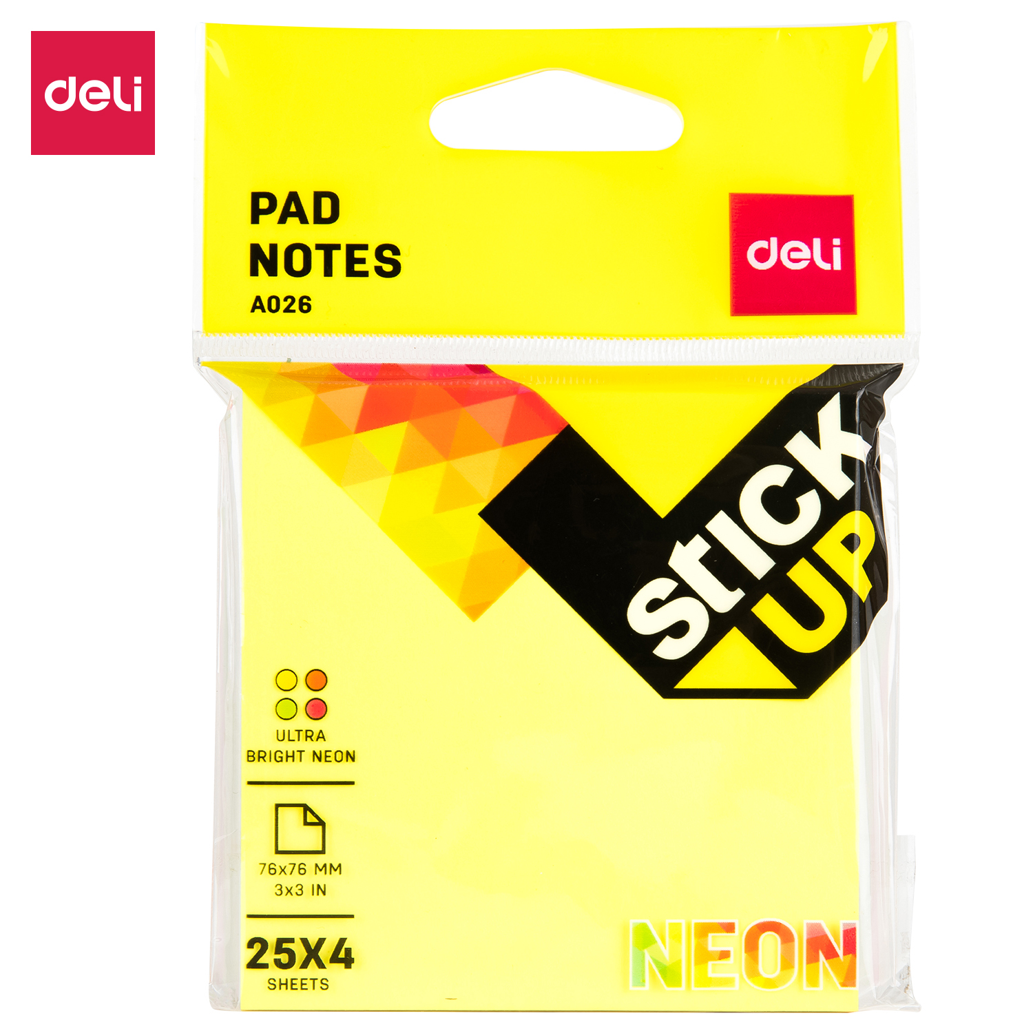 Notes Deli 76x76 02602 100v 4rəng NEON