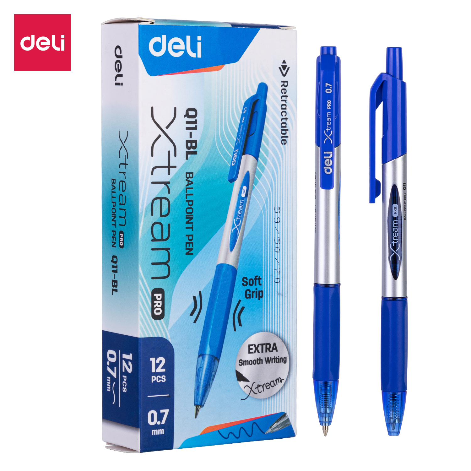 Qələm 0.7  mm / Mavi / Q11-BL / DELI