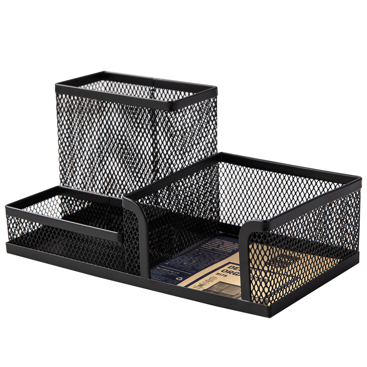 Masaüstü dəst metal setka qara / 9175 / Deli