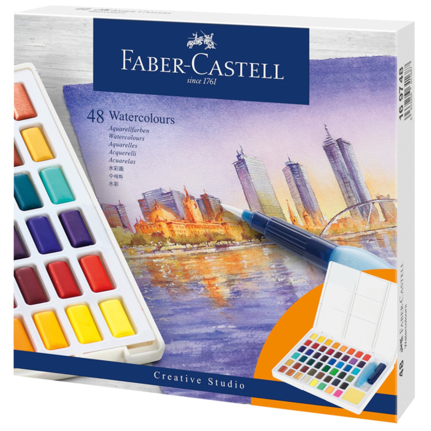 Boya akvarel 48 rəng / 169748 / Faber-Castell