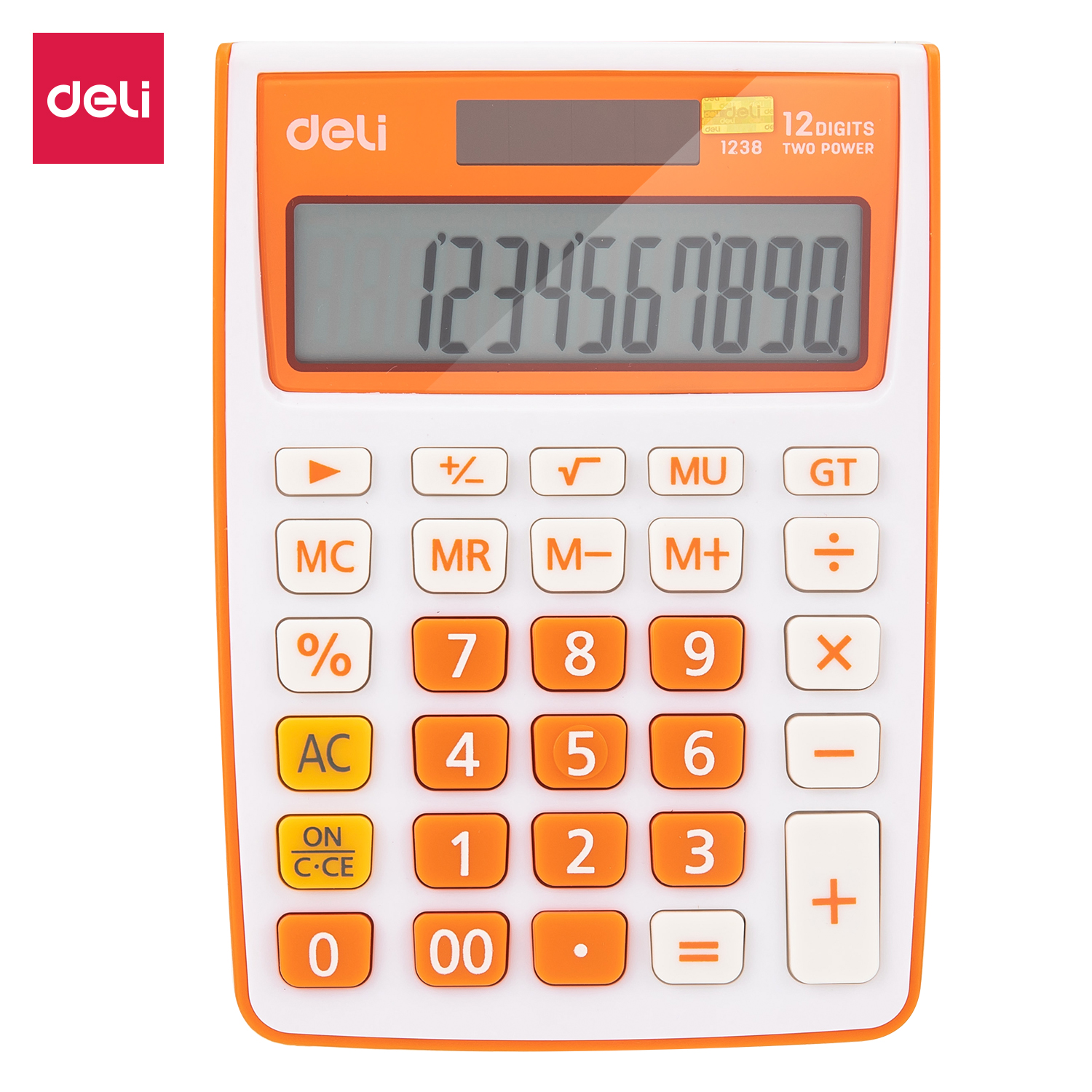 Kalkulyator 12 rəqəm / 1238 / DELİ