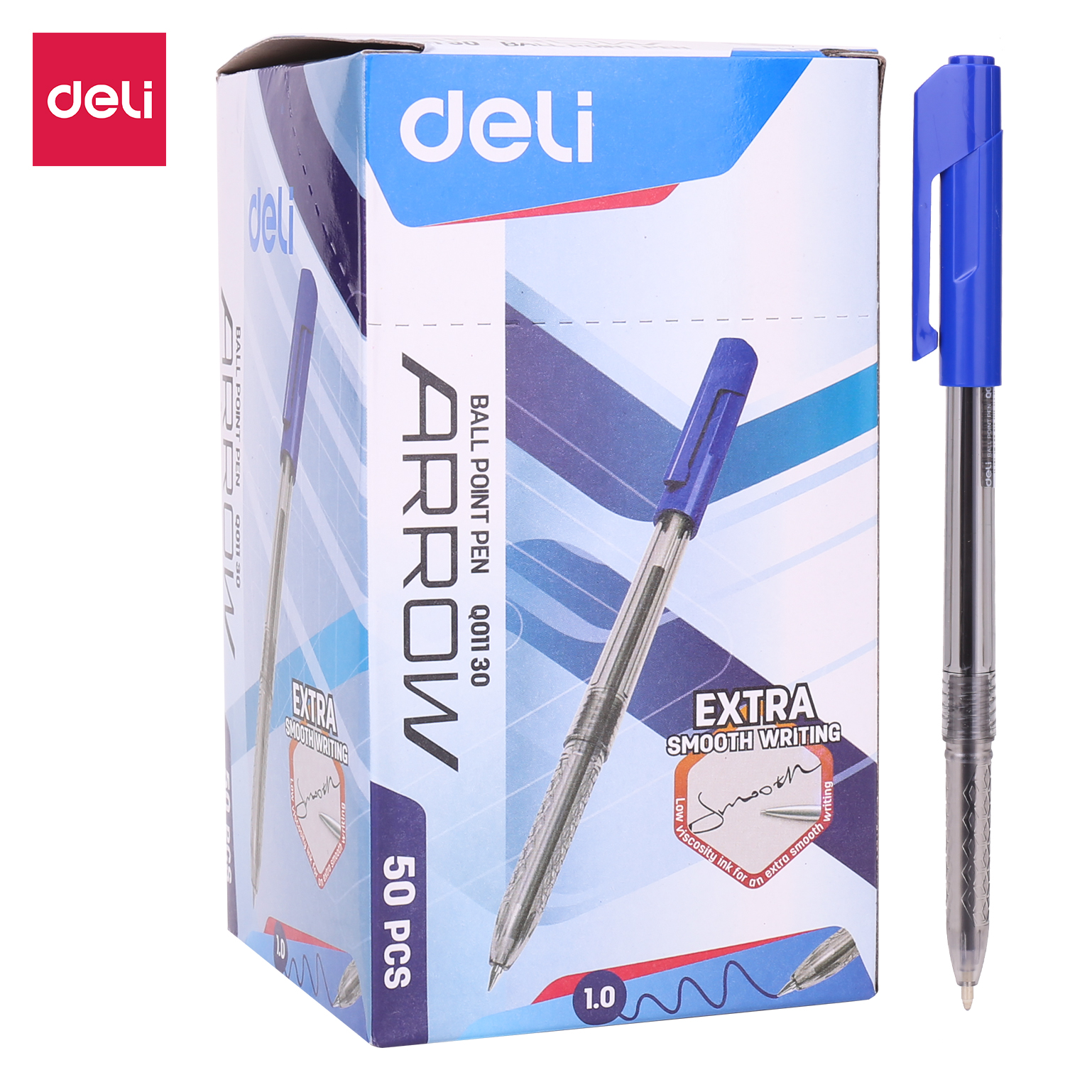 Qələm DELİ Q01130 mavi