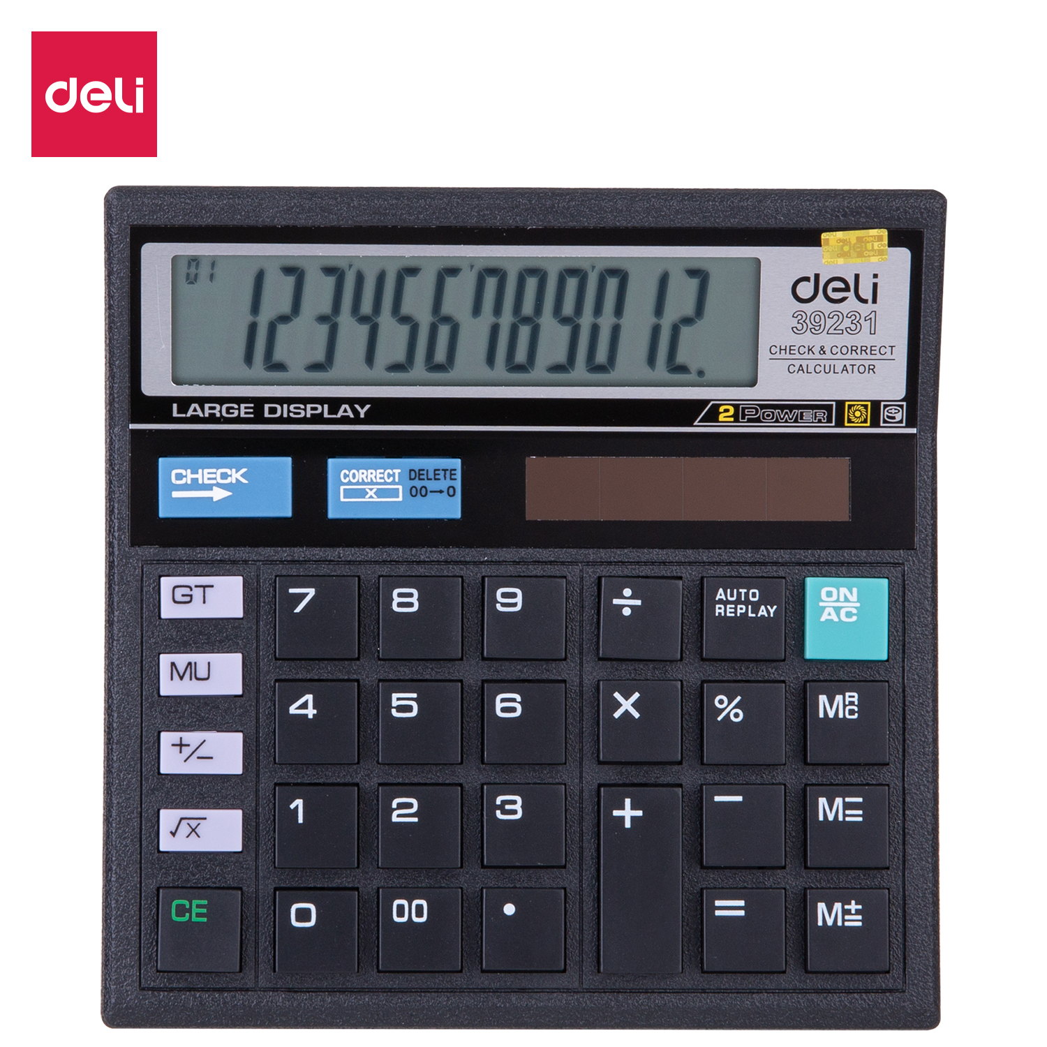 Kalkulyator 12 rəqəm / 39231 /  DELİ