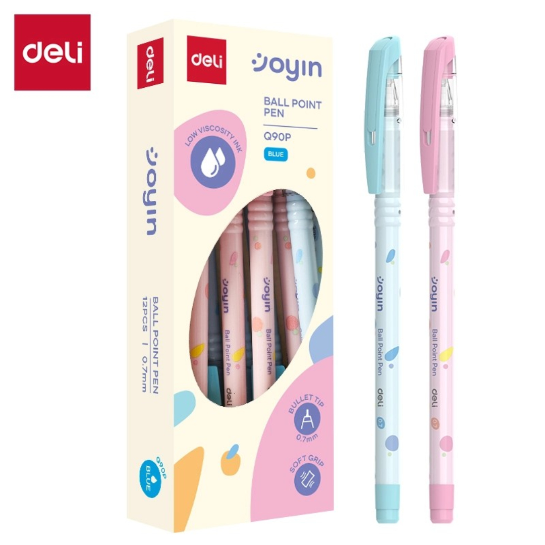 Qələm 0.7 mm / mavi / Q90P-BL / Deli