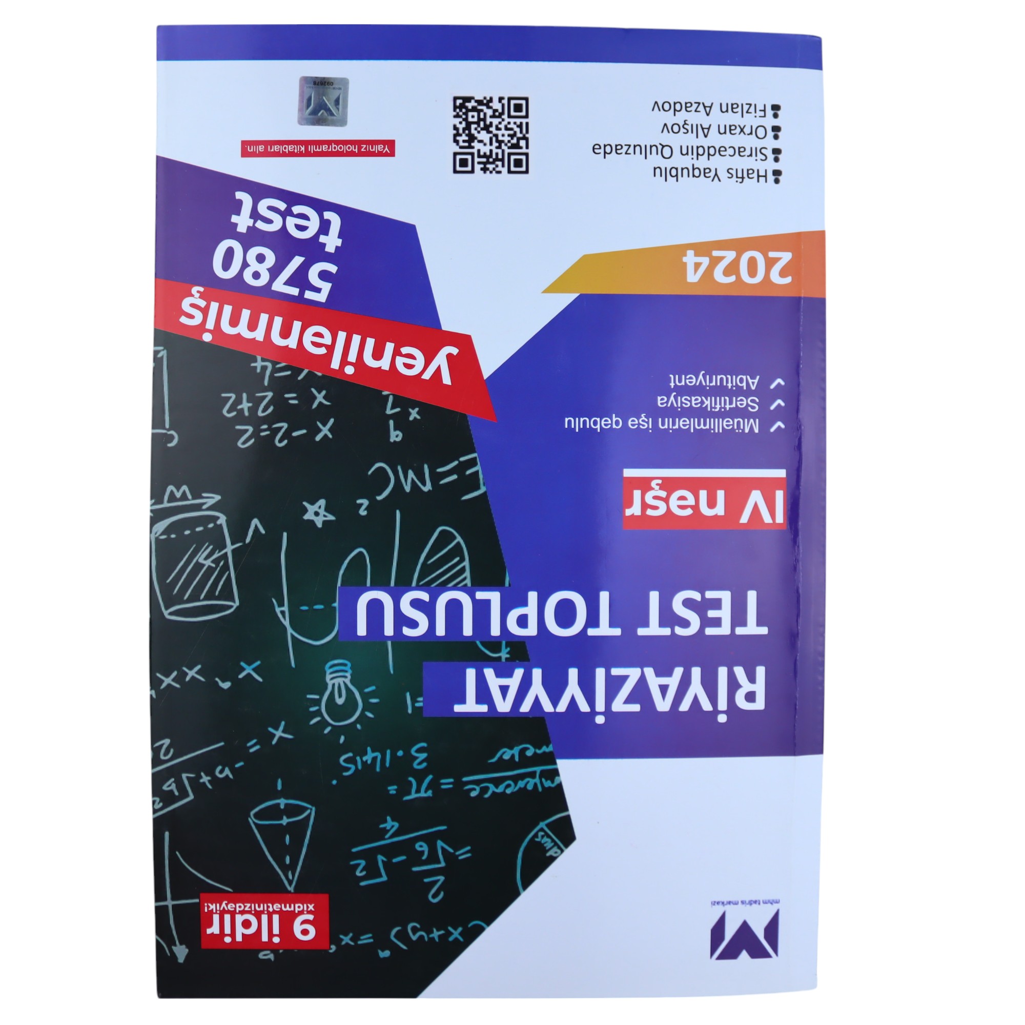 Riyaziyyat test toplusu 5780 test/ MHM