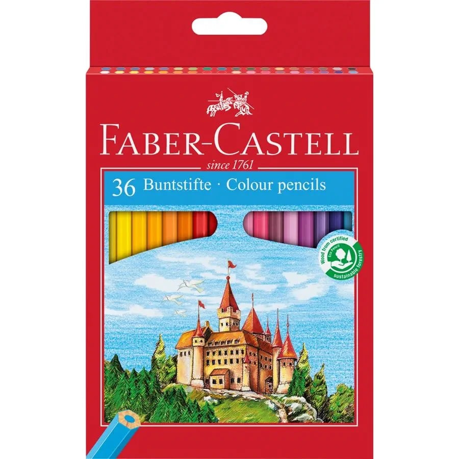 KARANDAŞ 36 RƏNGLİ 120136 FABER CASTEL