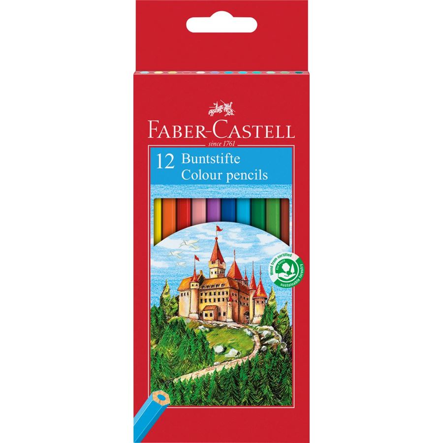 KARANDAŞ 12 RƏNGLİ 120112 FABER CASTEL