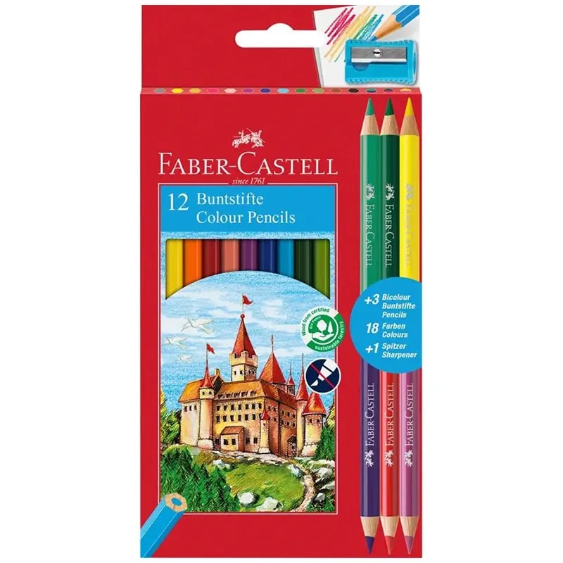 KARANDAŞ 12 RƏNGLİ 110312 FABER CASTEL
