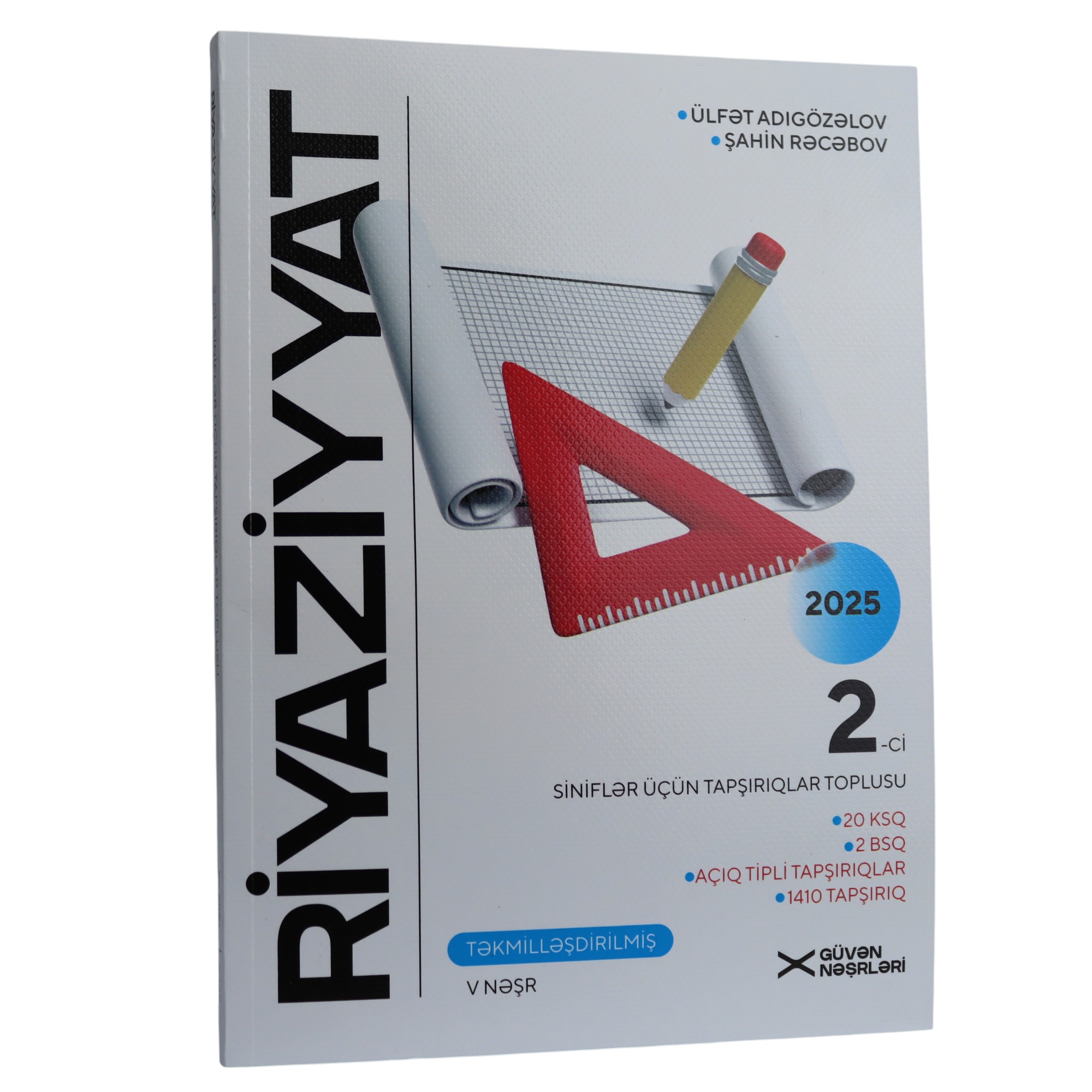 Riyaziyyat - 2-ci sinif / Tapşırıqlar toplusu / Ülfət A.;ŞahinR. / Güvən Nəşr