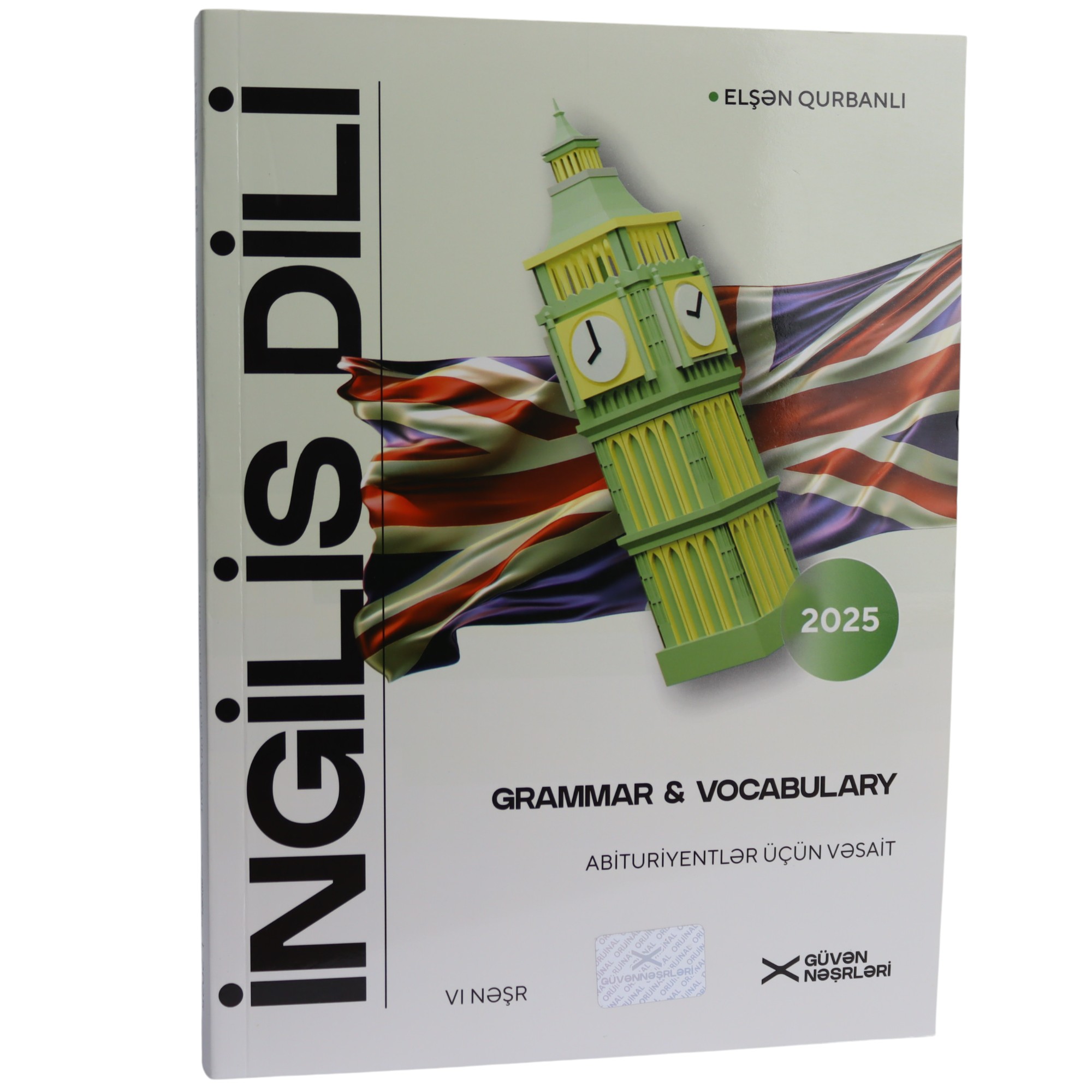İngilis dilii - Abituriyentlər üçün vəsait / Grammar & Vocabulary / Elşən Qurbanlı / Güvən Nəşr