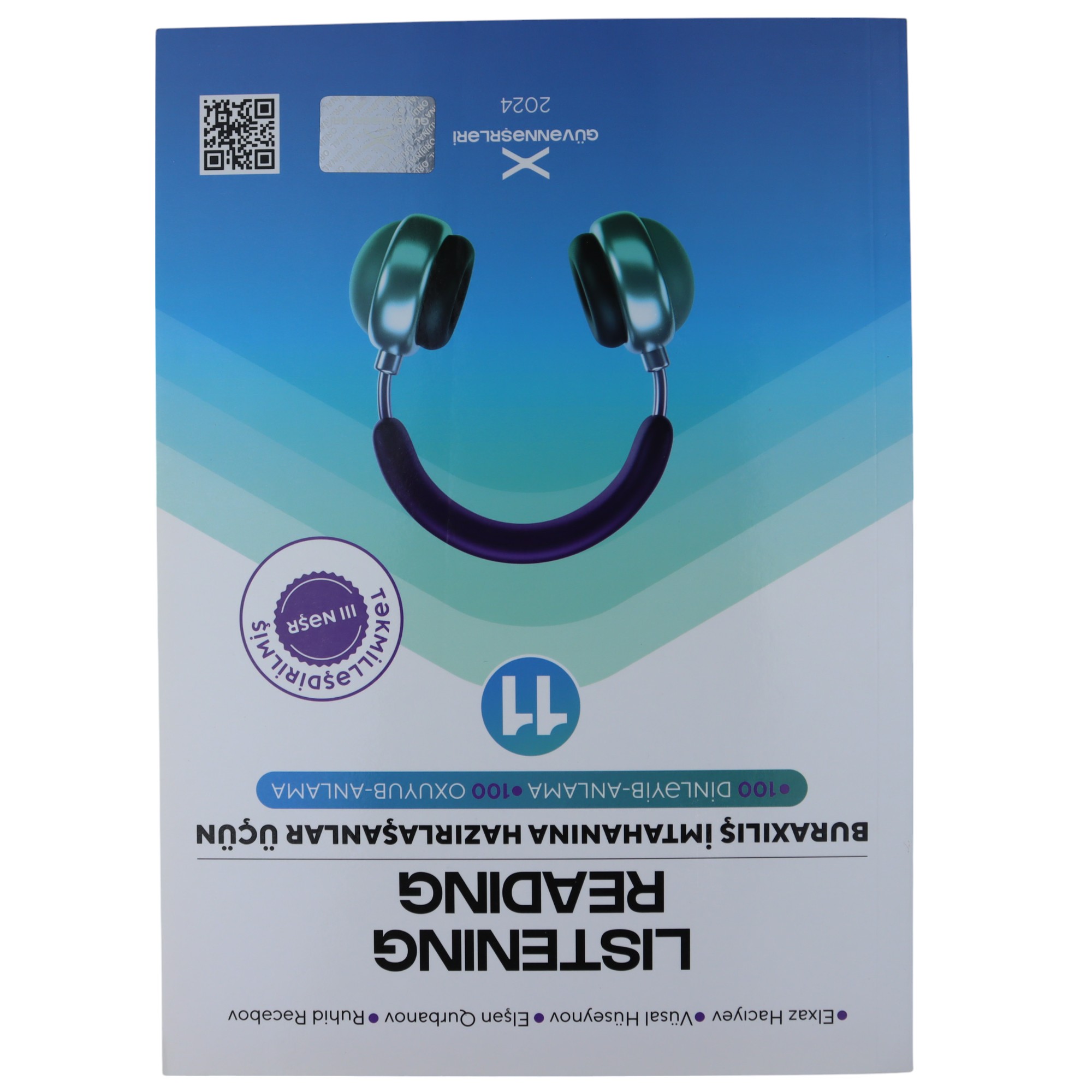Listening reading 11-cu siniflər üçün / Vüqar H.Elşən Q.Ruhid R. / Güvən Nəşr