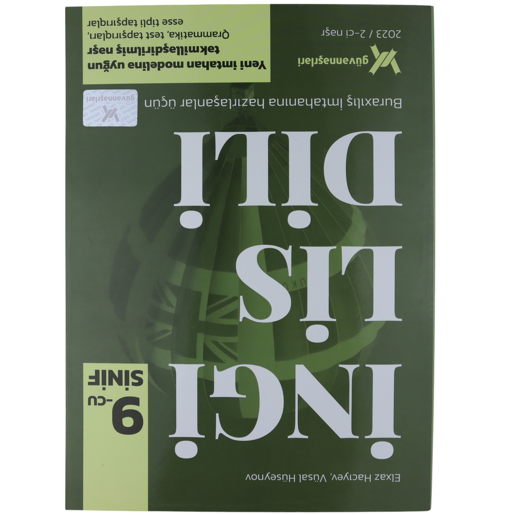 İngilis dil 9-cu sinifi test tapşırıqları /Vüsal.H.Elxaz.H./Güvən Nəşr