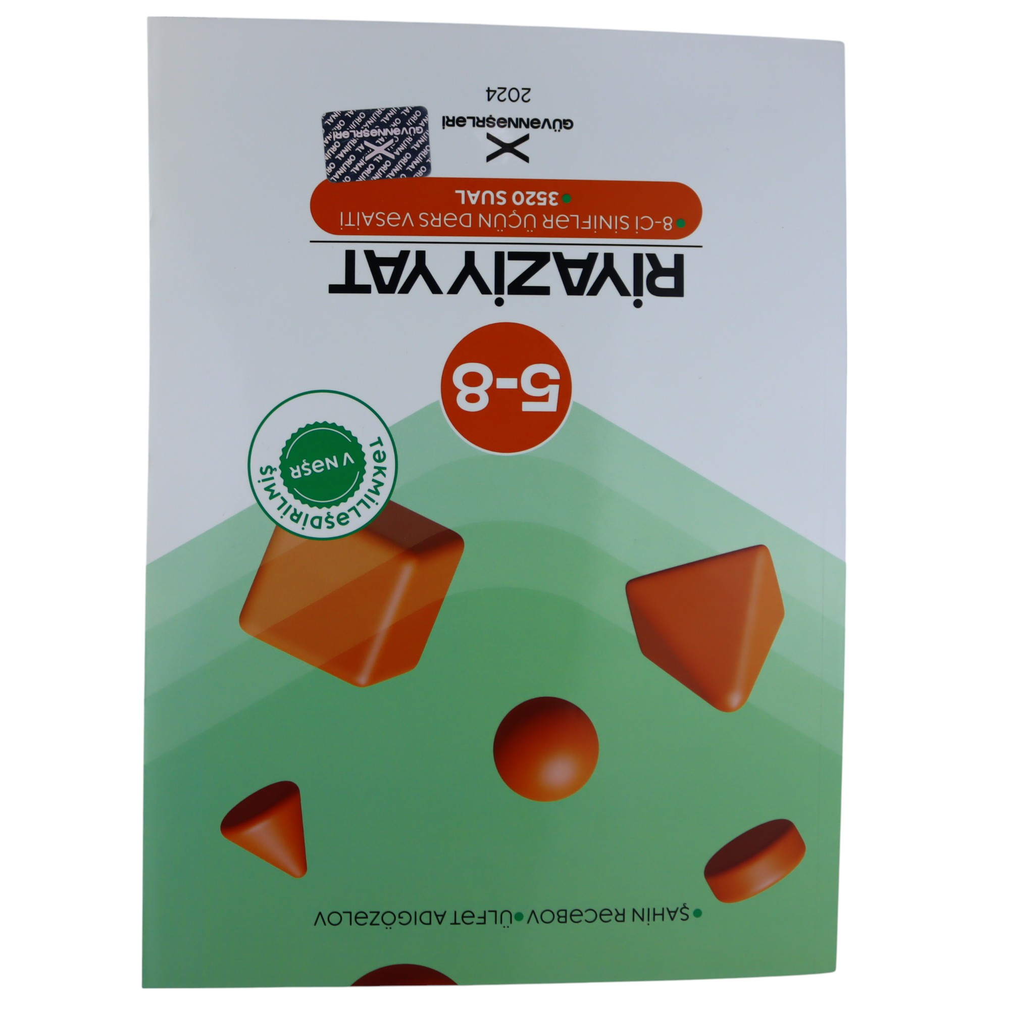 Riyaziyyat 5-8 cı sinif / Ülfət A.;ŞahinR. / Güvən Nəşr