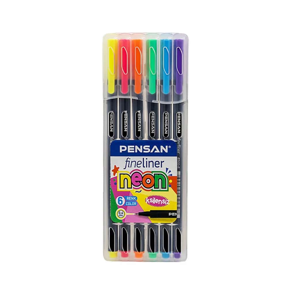 Qələm Liner \ 6300-1-6 \ 6 rəngli \ Pensan