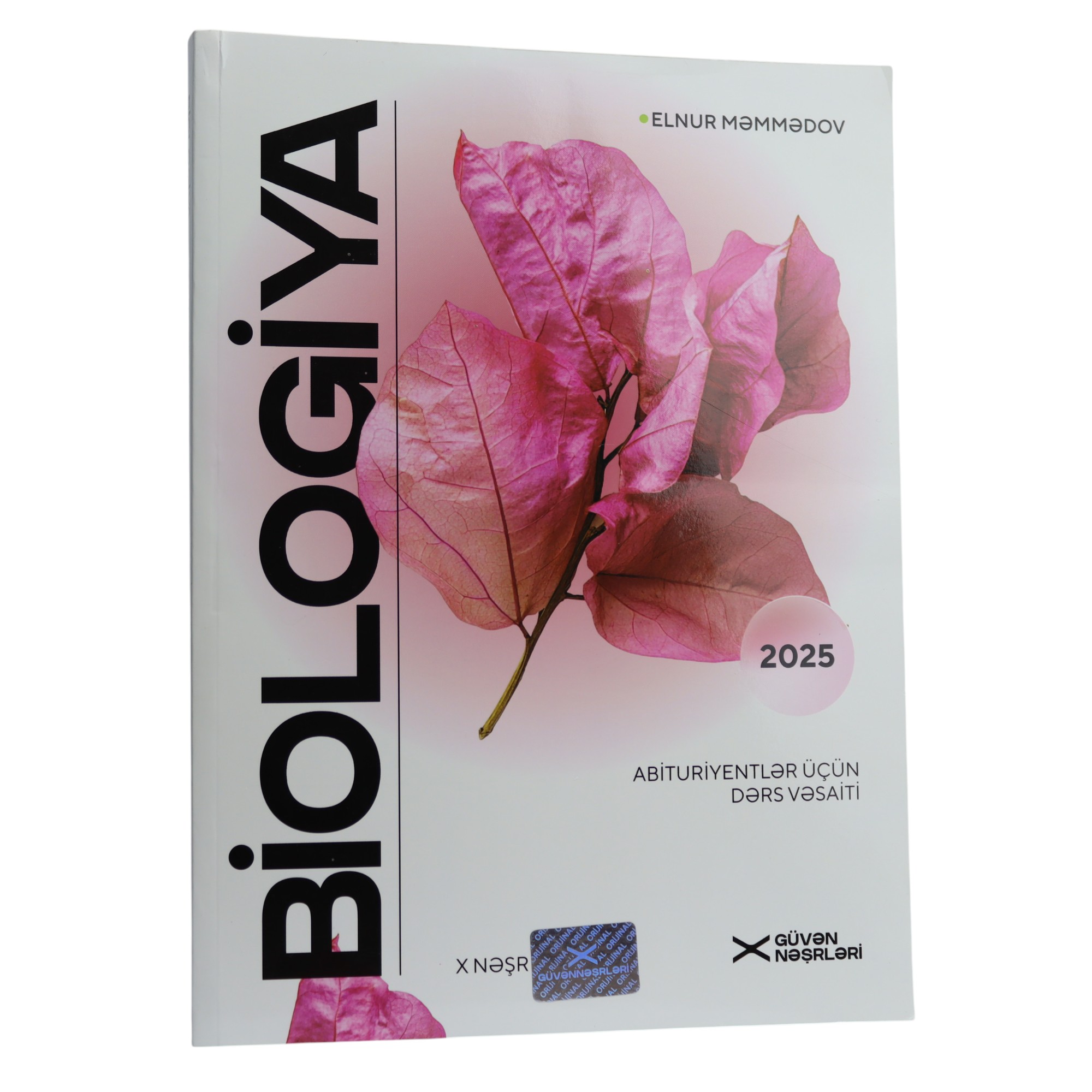 Biologiya - Abituriyentlər üçün vəsait / Elnur Məmmədov / Güvən nəşr.