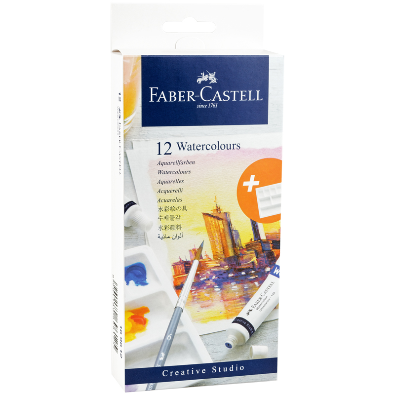Sulu boya 12x / 169612 / Faber Castell