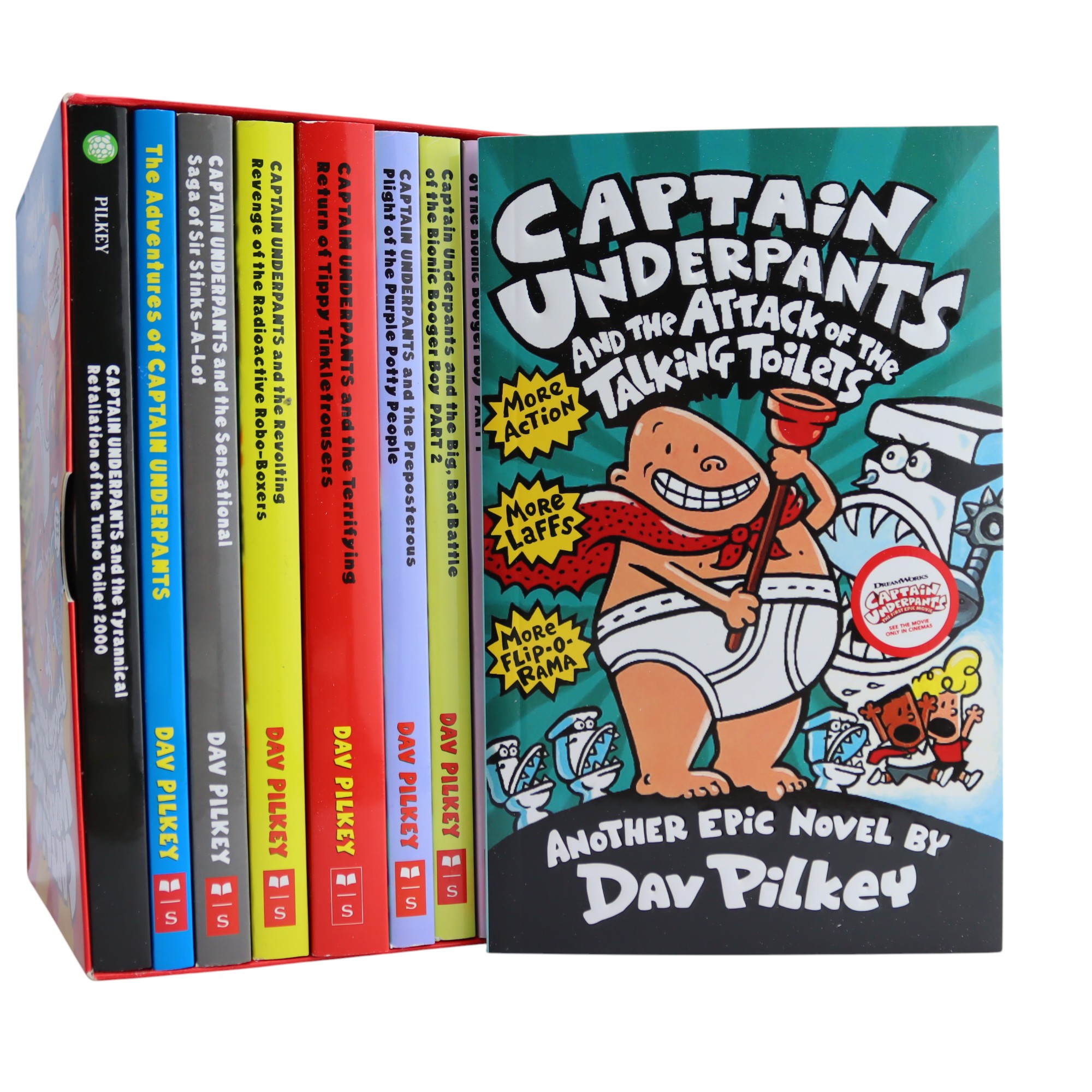 K. Eng. The Adventures of Captain Underpants / Another Epic Novel by Dav Pilkey