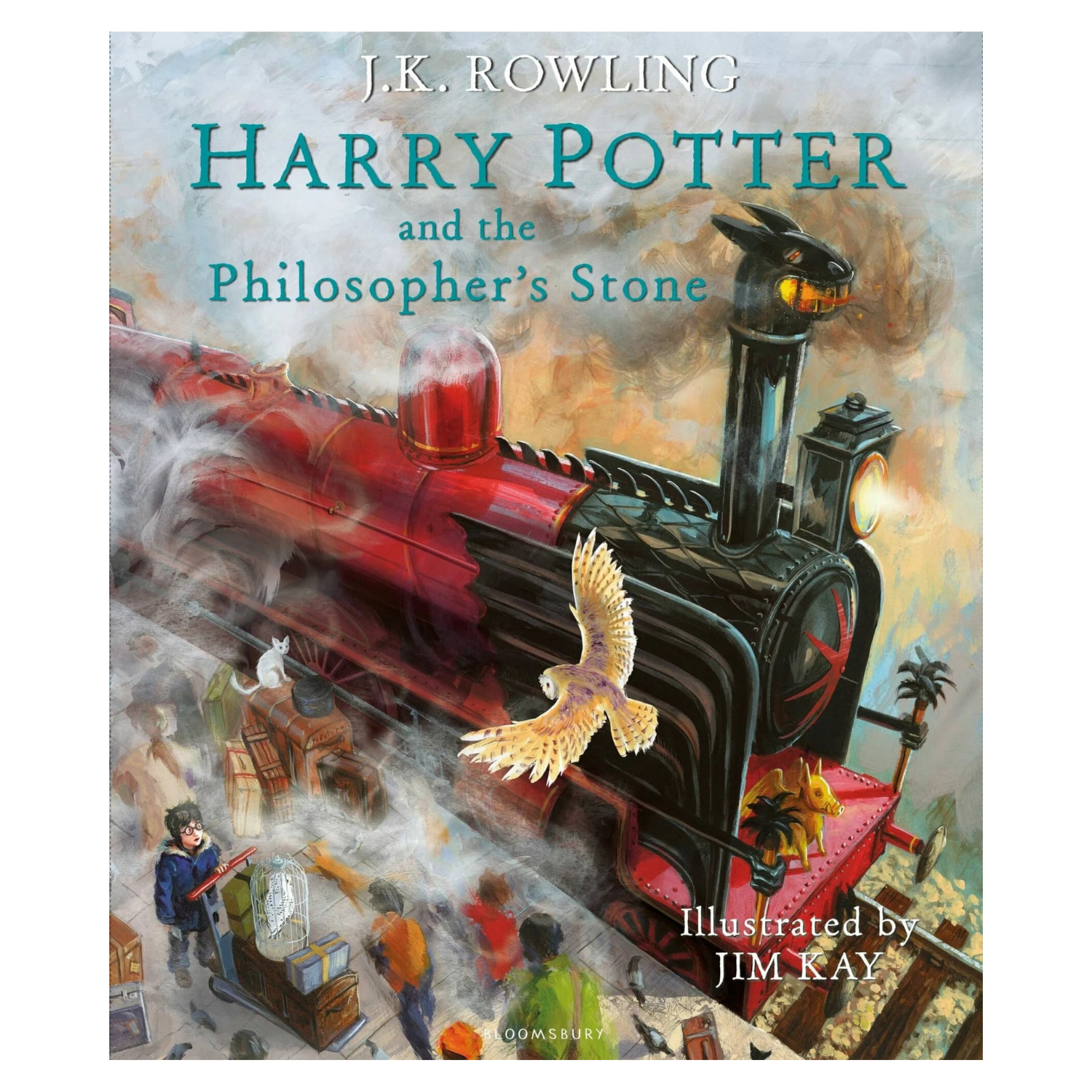 K. Eng. Harry Potter and the Philosopher's Stone -illustrated / J. K. Rowling