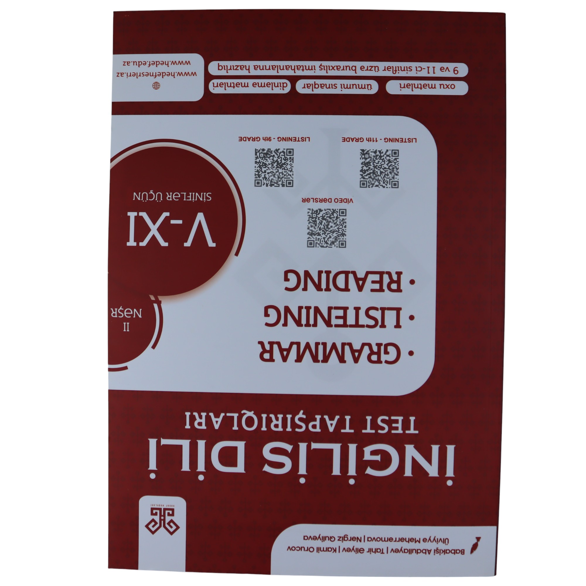 İngilis dili test tapşırıqları Hədəf