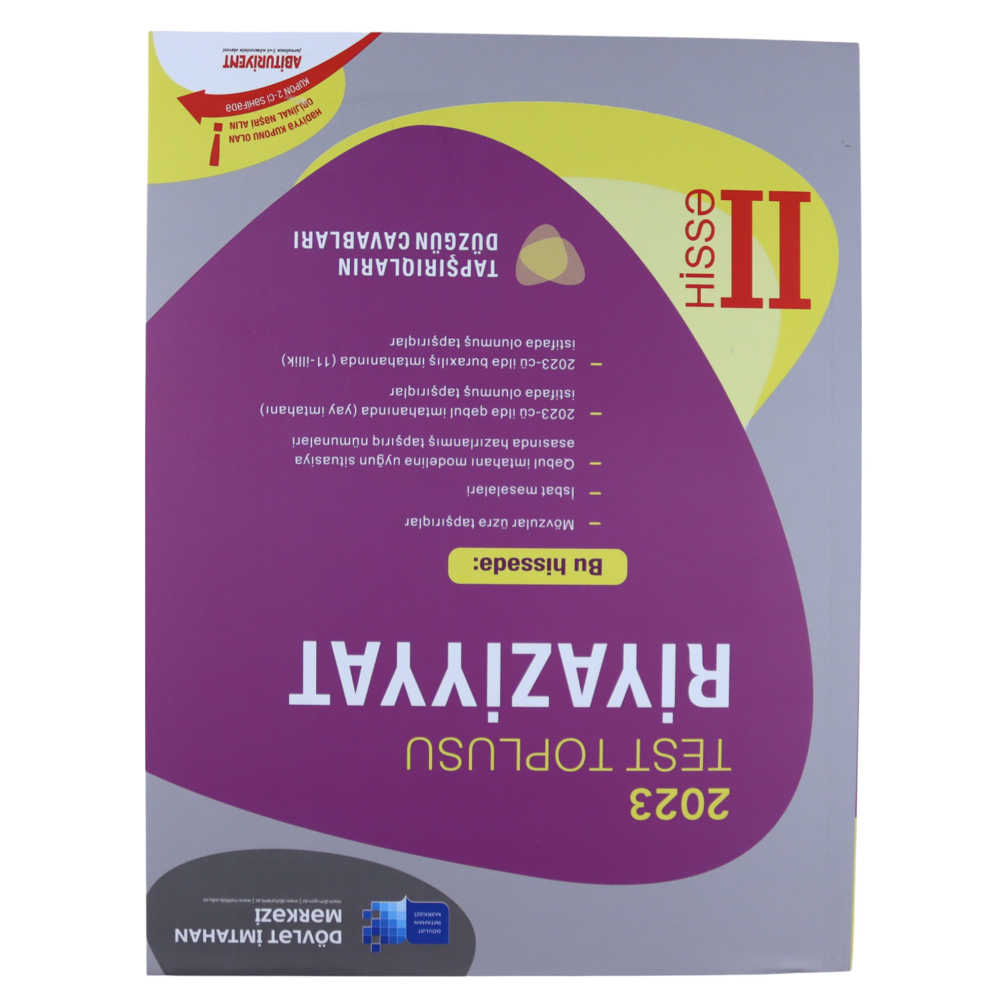 Test Toplusu Riyaziyyat II hissə / Dim
