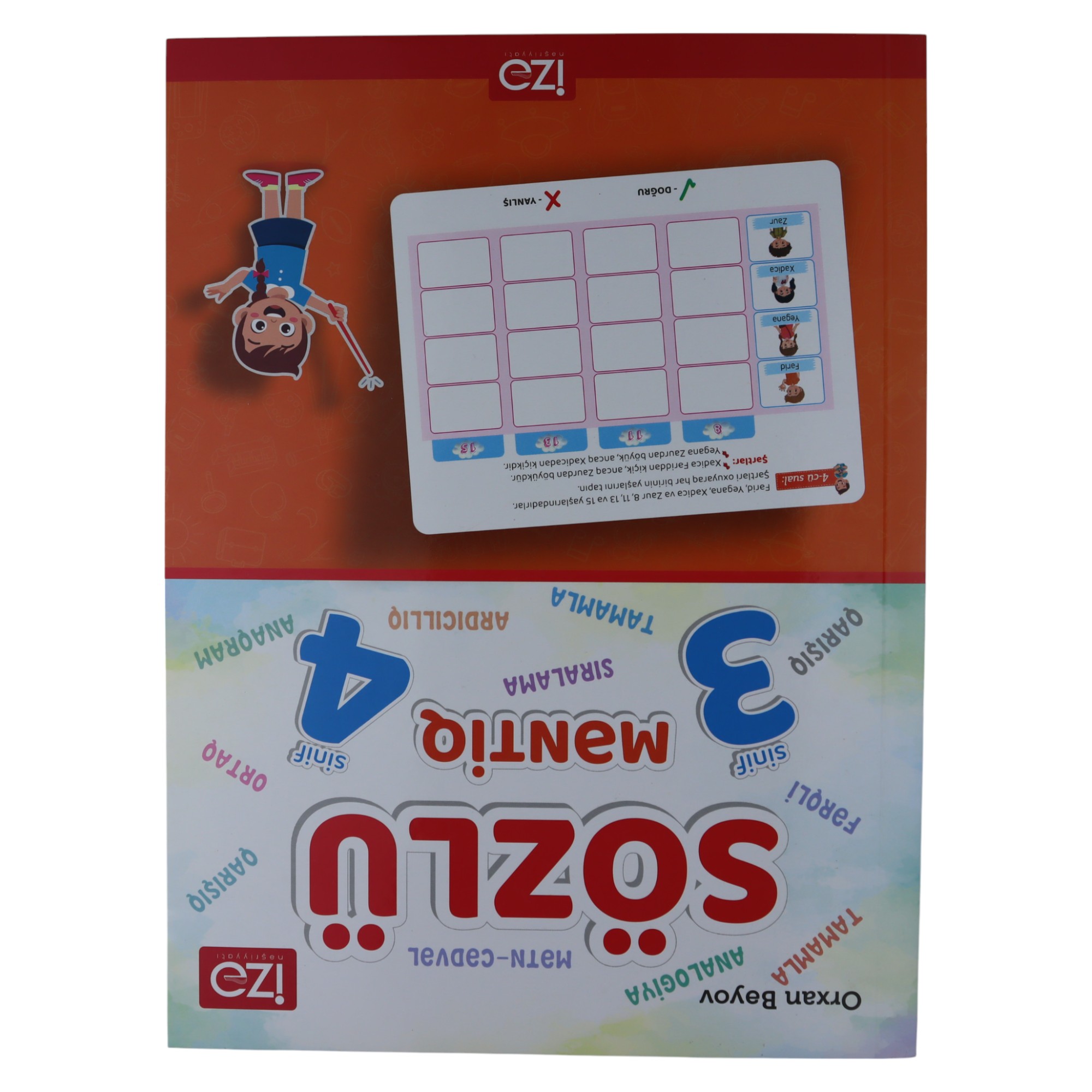 Sözlü Məntiq 3-4 /  Orxan Bəyov / İzə Nəşr